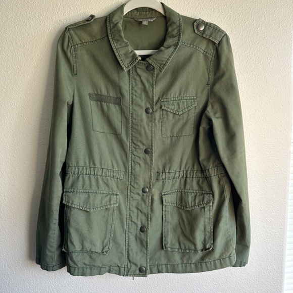 Rubbish Army Jacket Green Women‎ Size M Cargo Military Pockets - Picture 3 of 12